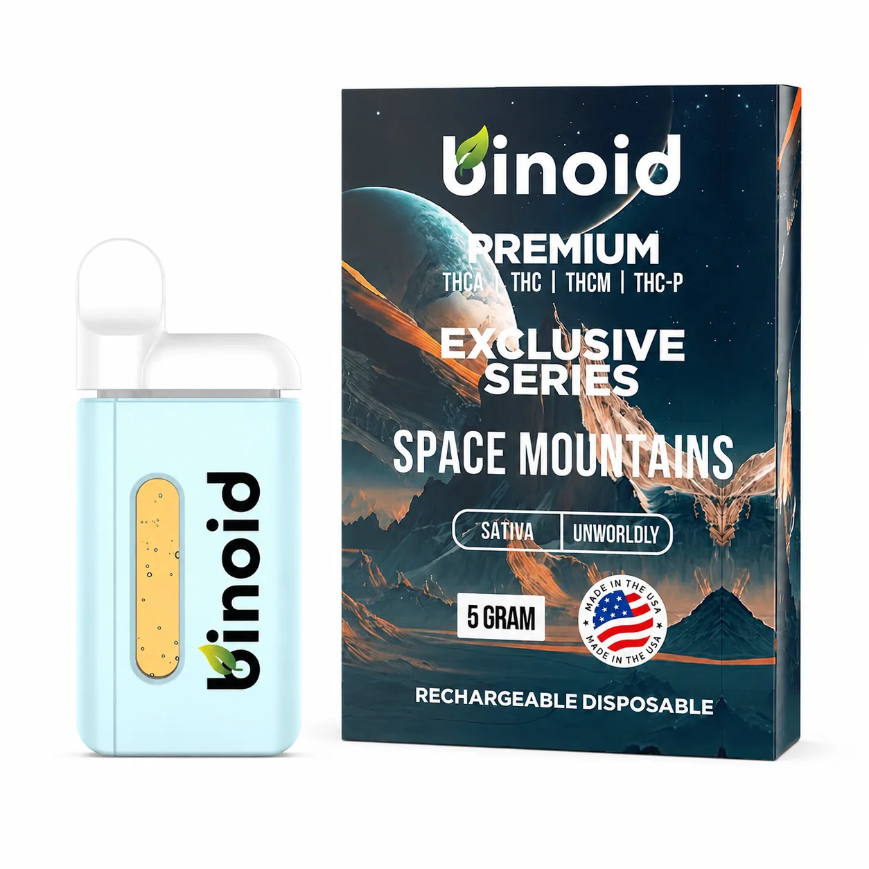 Binoid THCA, THCM & THC-P Disposable Vape - 5g