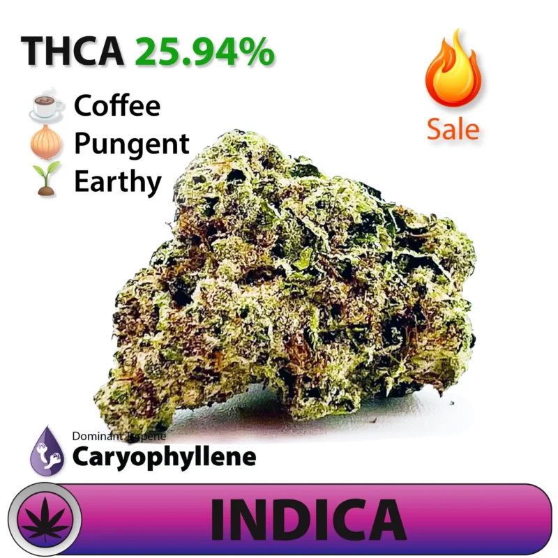 Frosted Brands Quarantine Kush Indica THCA Flower