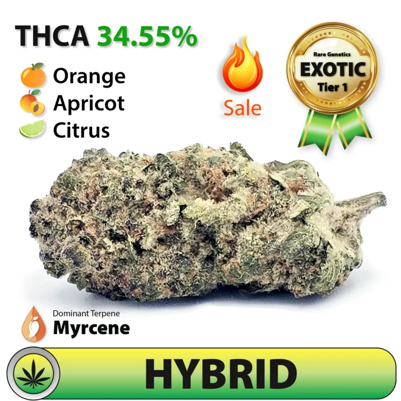 Frosted Brands Orange Runtz Exotic Hybrid THCA Flower