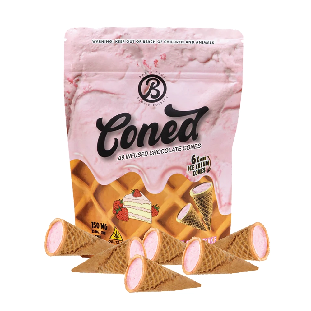 Baked bags Strawberry shortcake