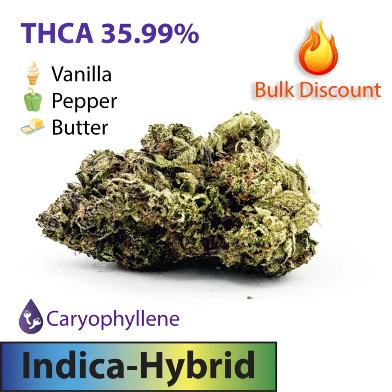 Frosted Brands Ice Cream Cake Indica THC-A Flower