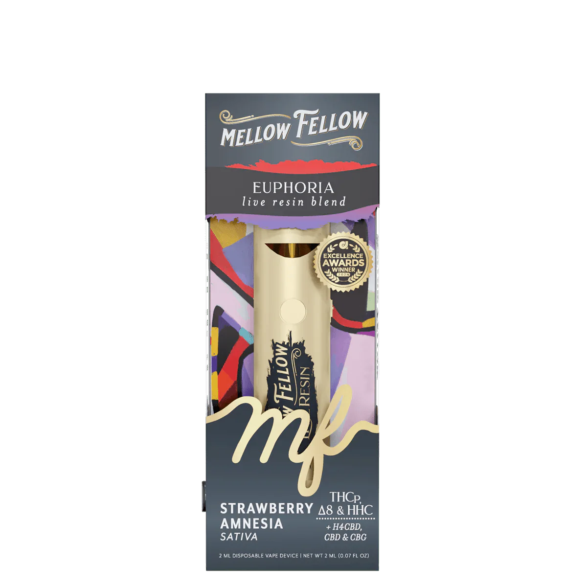 Mellow Fellow 2ml Live Resin Disposable Vape