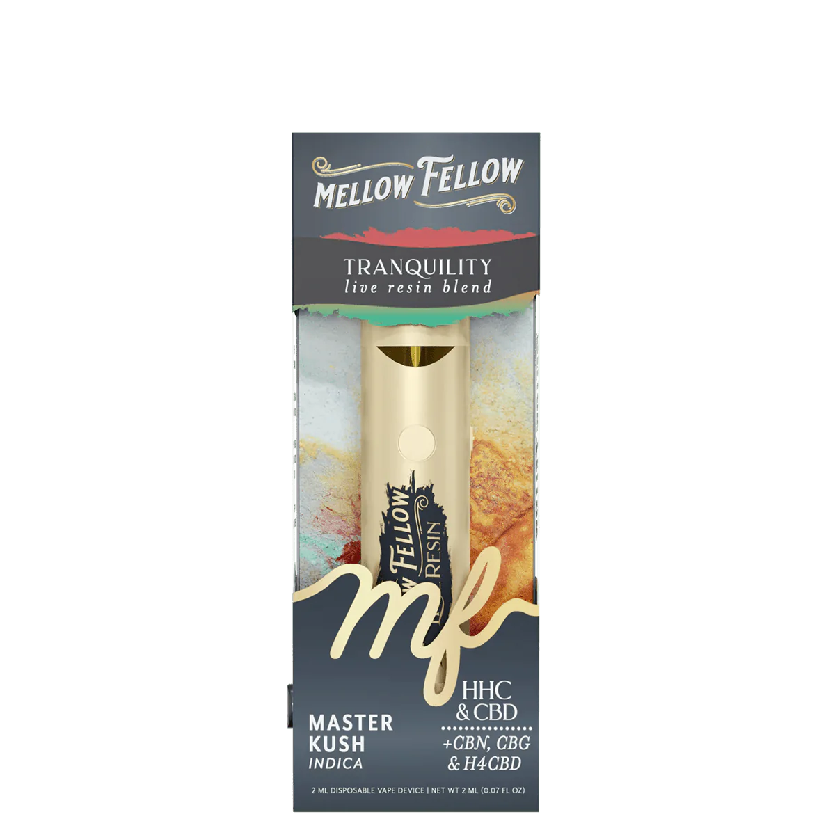 Mellow Fellow 2ml Live Resin Disposable Vape