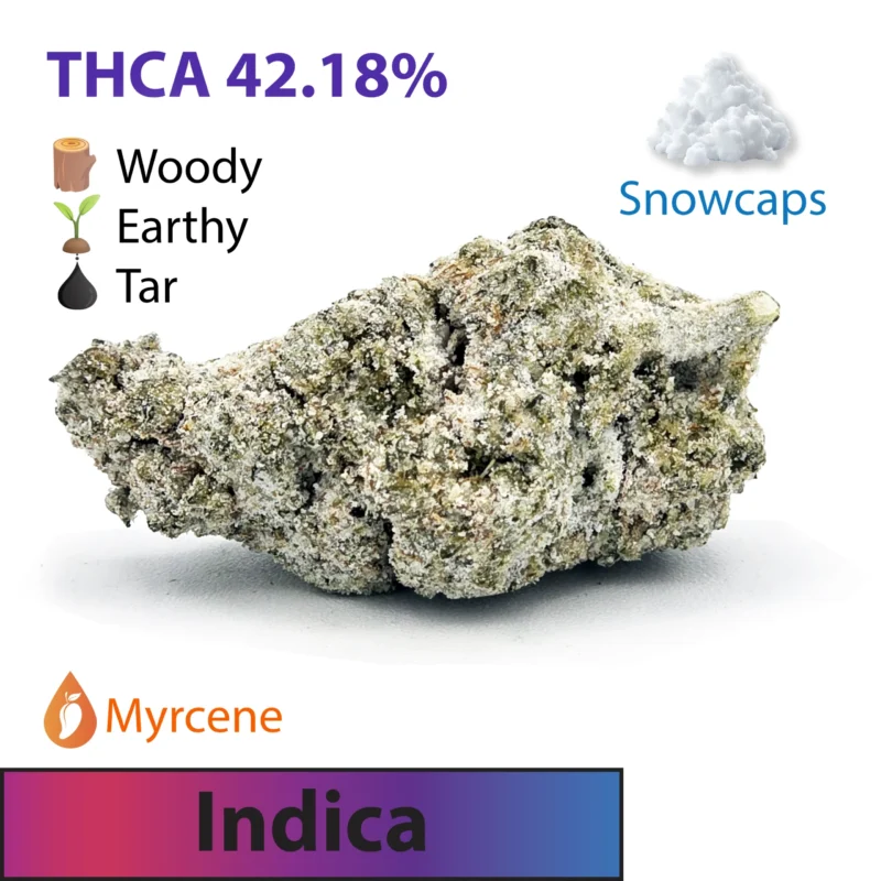 Frosted Brands Afghan Kush Indica THC-A Flower Snowcaps