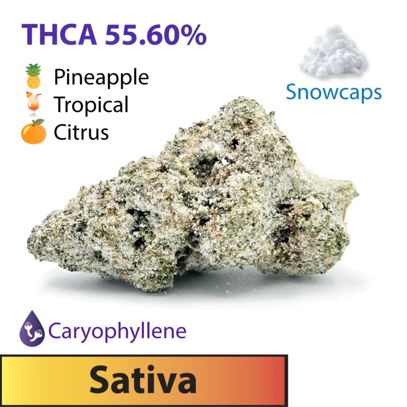 Frosted Brands Pineapple Express Sativa THC-A Flower Snowcaps