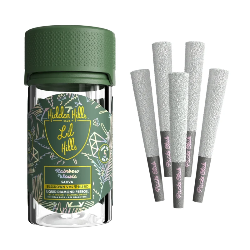 Hidden Hills Lil Hills VVS Liquid Diamond Pre Rolls