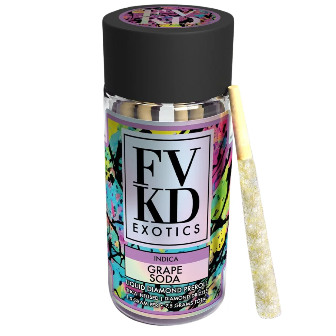 FVKD Exotics Liquid Diamond Pre Rolls
