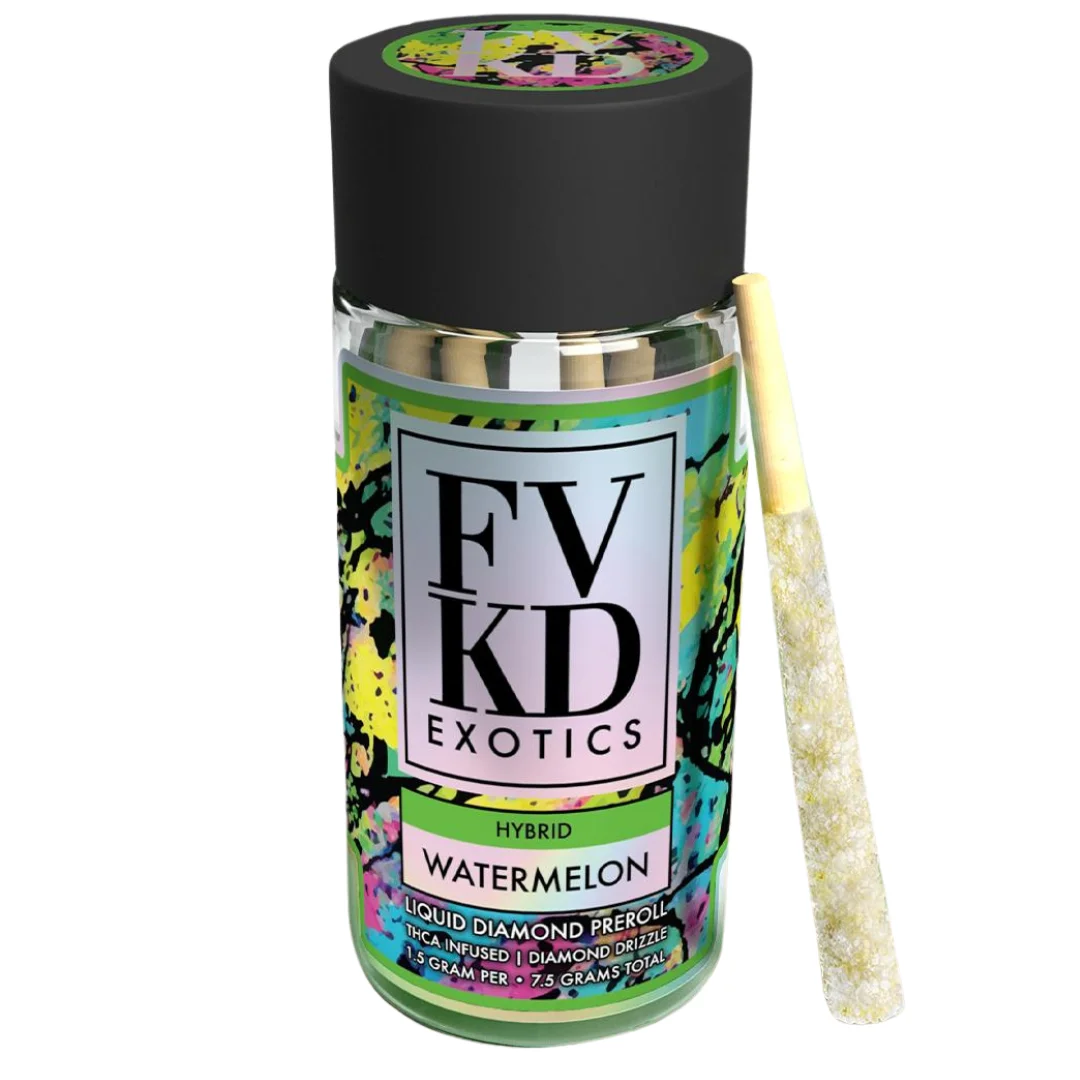 FVKD Exotics Liquid Diamond Pre Rolls