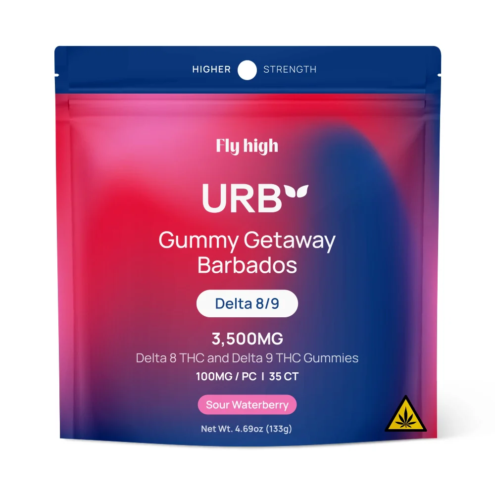Gummy Getaway Barbados - D8/D9 THC Gummies 3500MG