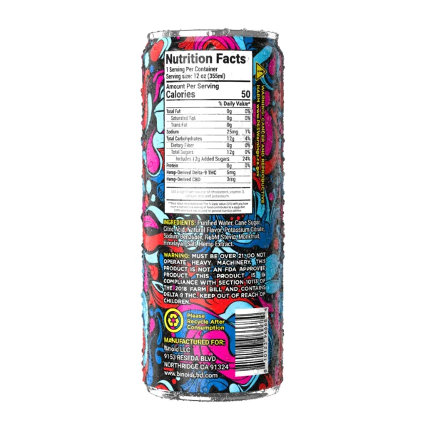THC Seltzer – Good Vibes Cannabis Drink - Image 9