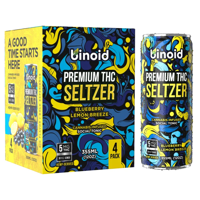 THC Seltzer – Good Vibes Cannabis Drink