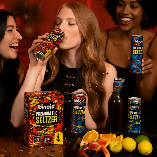 THC Seltzer – Good Vibes Cannabis Drink - Image 4