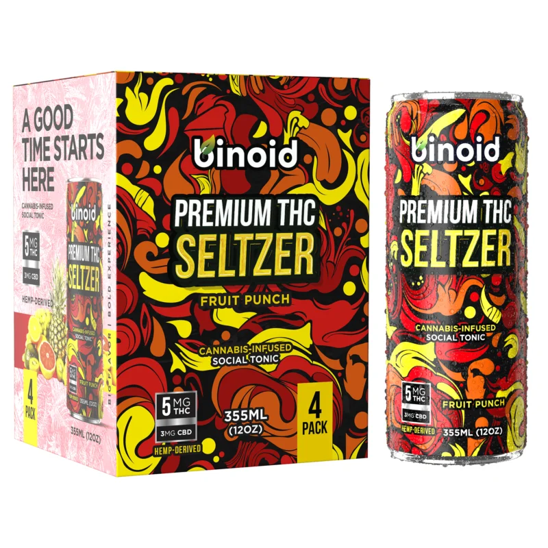 THC Seltzer – Good Vibes Cannabis Drink