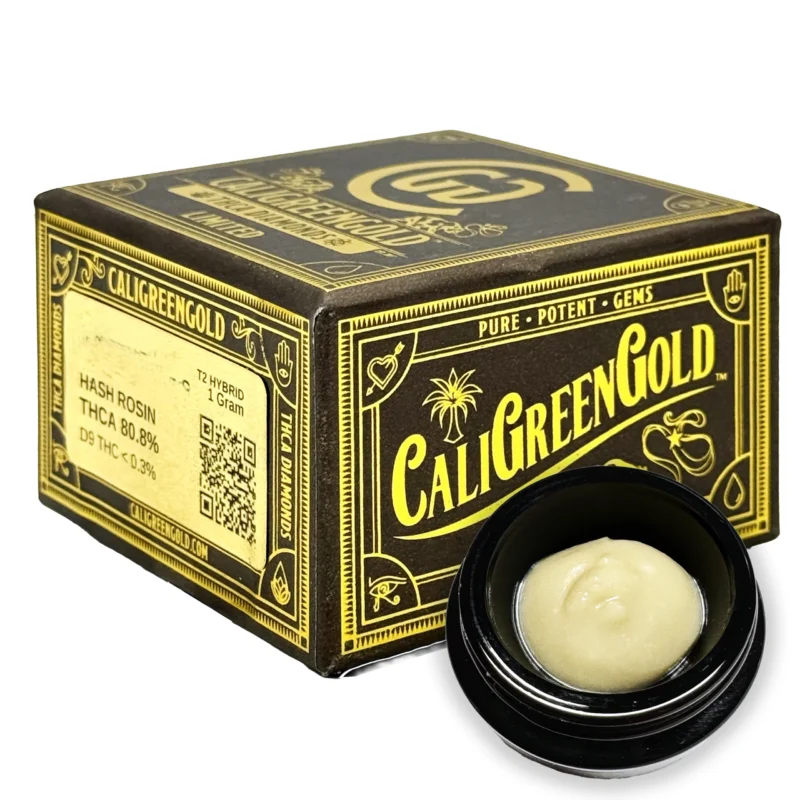 CaliGreenGold THCA Hash Rosin
