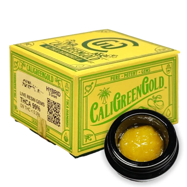 CaliGreenGold THCA Live Resin Badder-3 Grams - Image 8