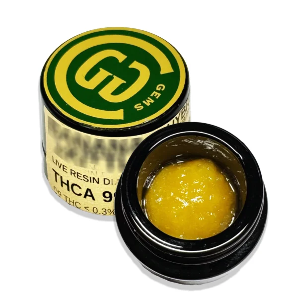 CaliGreenGold THCA Live Resin Badder-3 Grams - Image 3