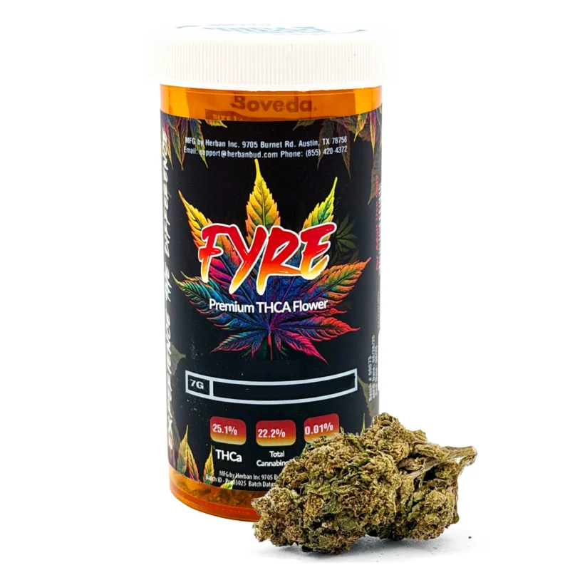 Herban Bud Fyre Premium THCA Flower 7g