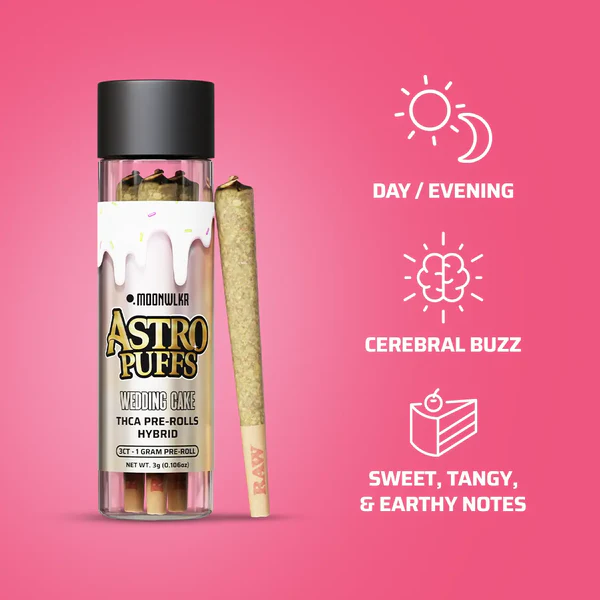 1G THCA Pre-rolls – 3 Count