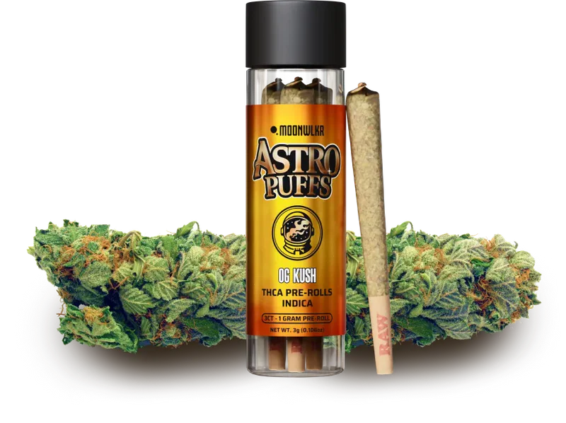 1G THCA Pre-rolls – 3 Count