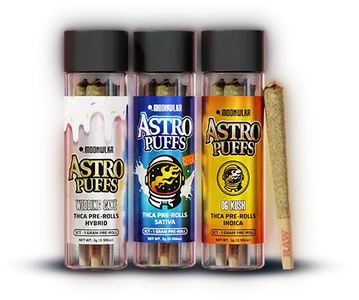 1G THCA Pre-rolls – 3 Count