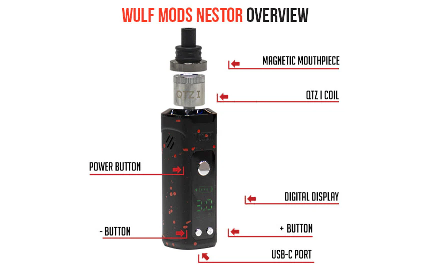 Nestor Portable Concentrate Vaporizer overview