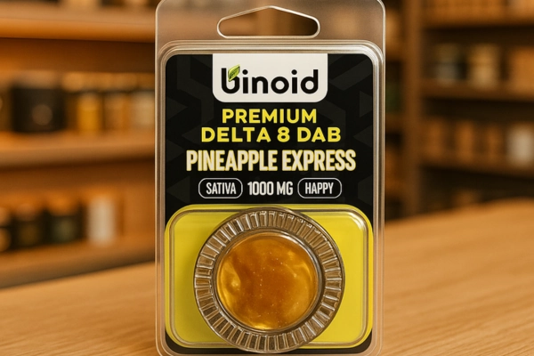 Binoid Pineapple Express Delta 8 dab in sealed packaging