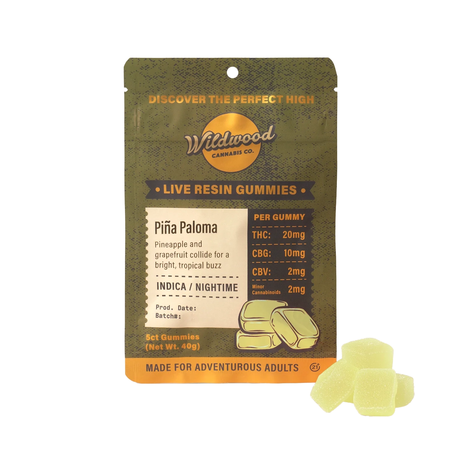 Wildwood - THC Live Resin Gummies