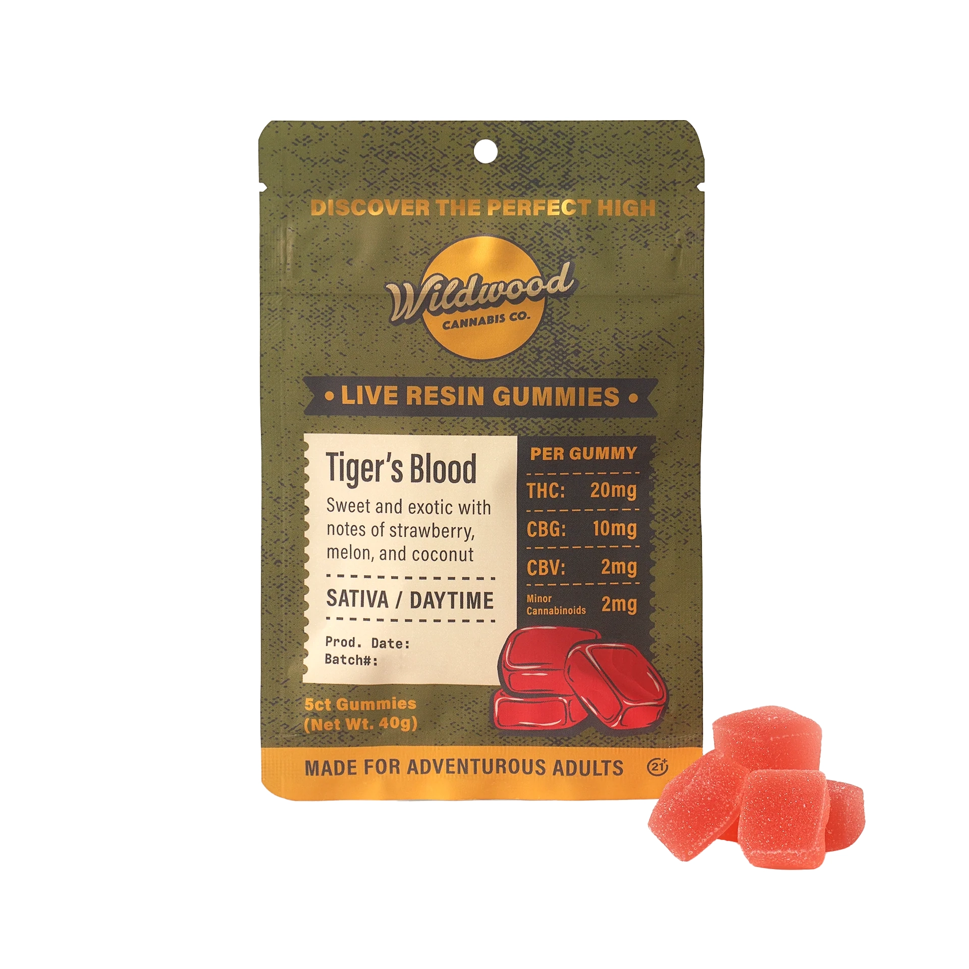 Wildwood - THC Live Resin Gummies