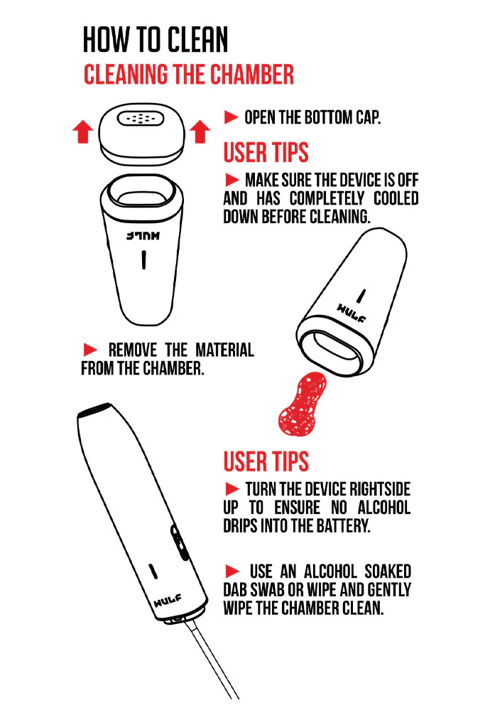 Wulf Mods LX Slim Portable Dry Herb Vaporizer