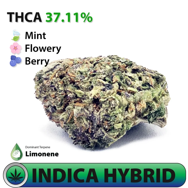 Frosted Brands Blue Zushi Indica-Dominant Hybrid THC-A Flower