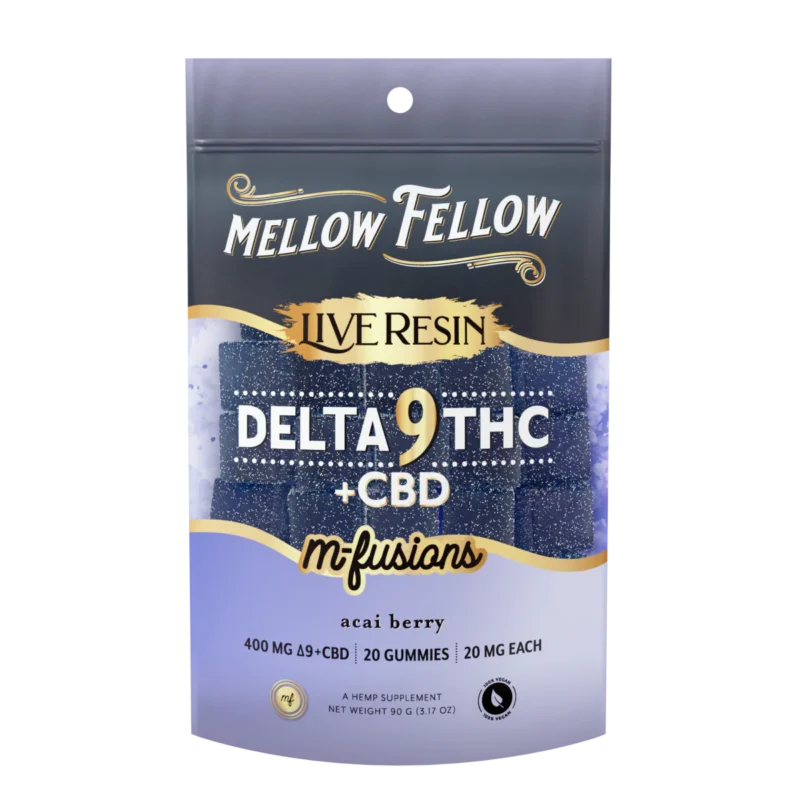 Delta 9 THC + CBD Live Resin Edibles