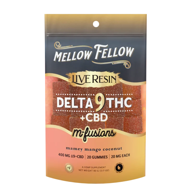Delta 9 THC + CBD Live Resin Edibles