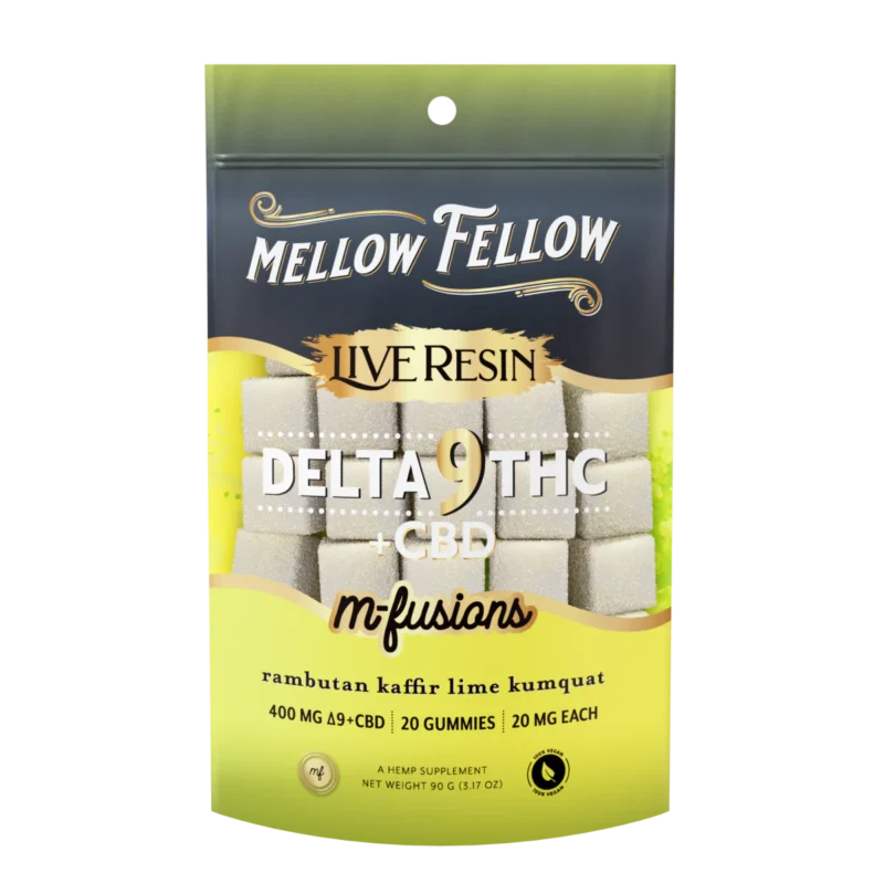 Delta 9 THC + CBD Live Resin Edibles