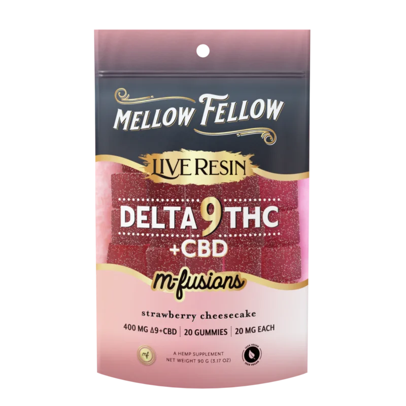 Delta 9 THC + CBD Live Resin Edibles