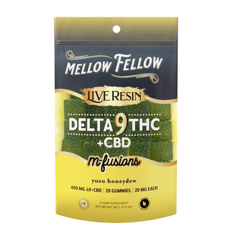 Delta 9 THC + CBD Live Resin Edibles