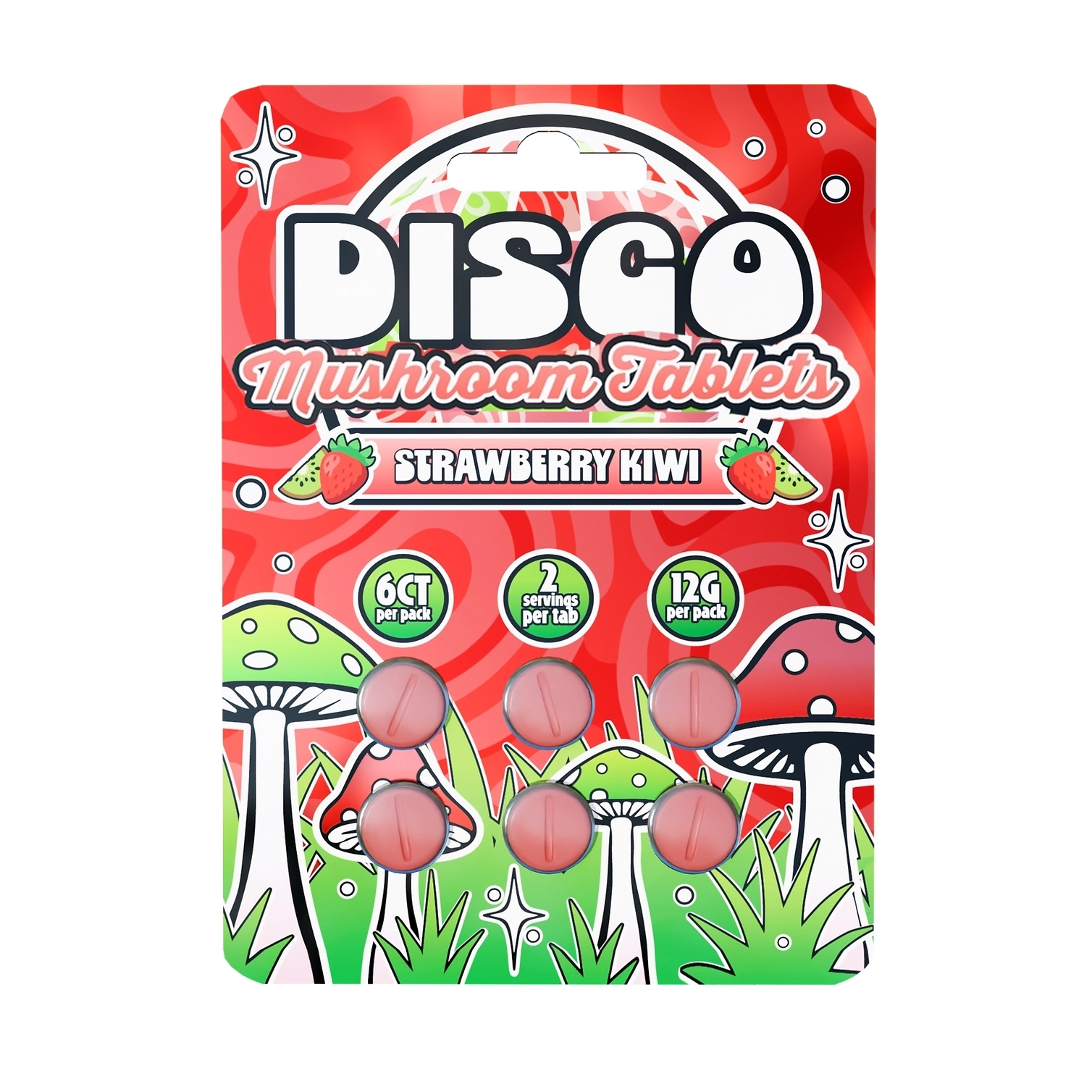 Disco Mushroom Tablets - 6CT