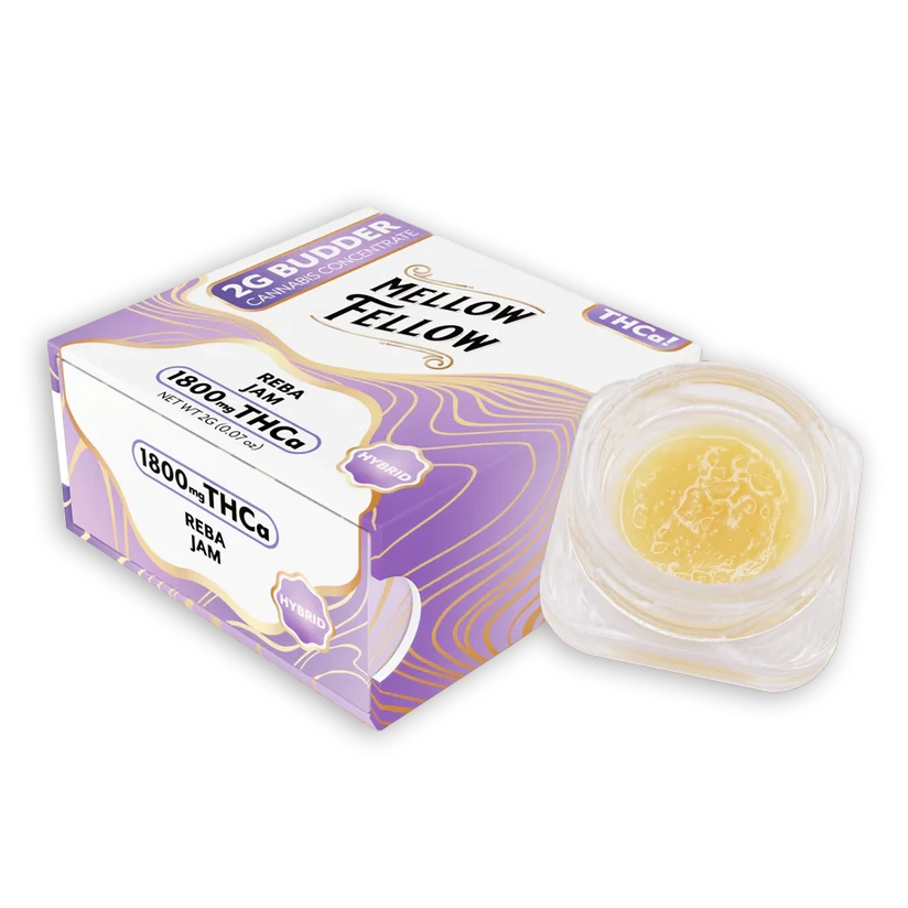 Mellow Fellow THCa 2g Budder Jar