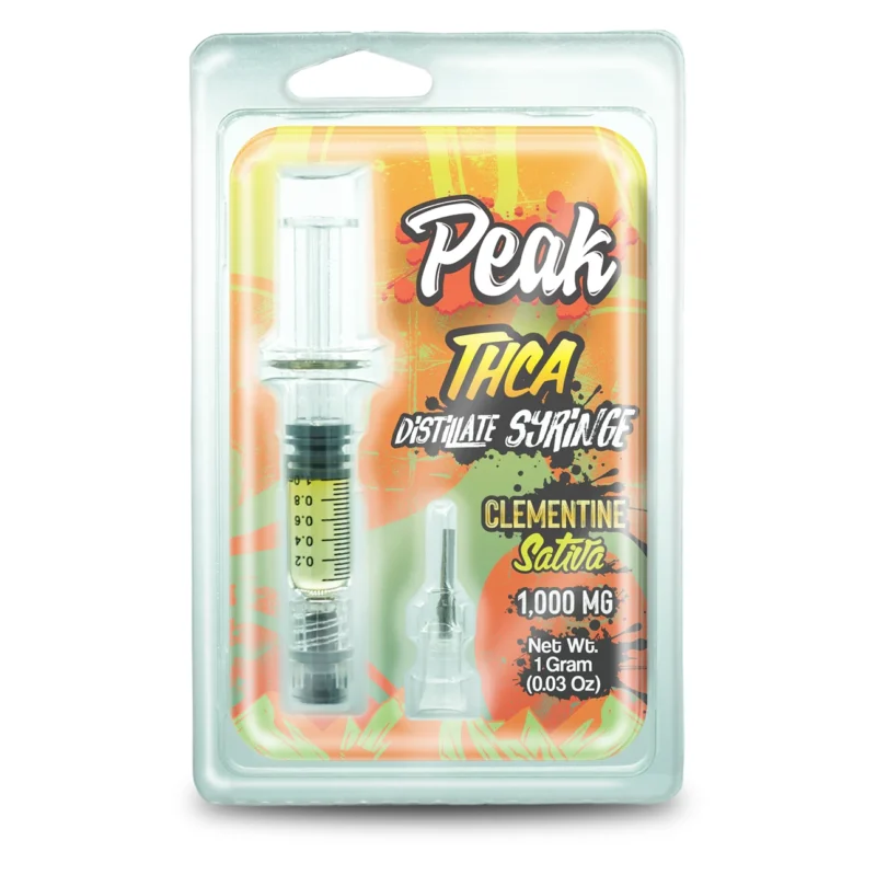 Peak - THCA 1 Gram Distillate Syringe with 2ml Disposable Vape Device - Image 3