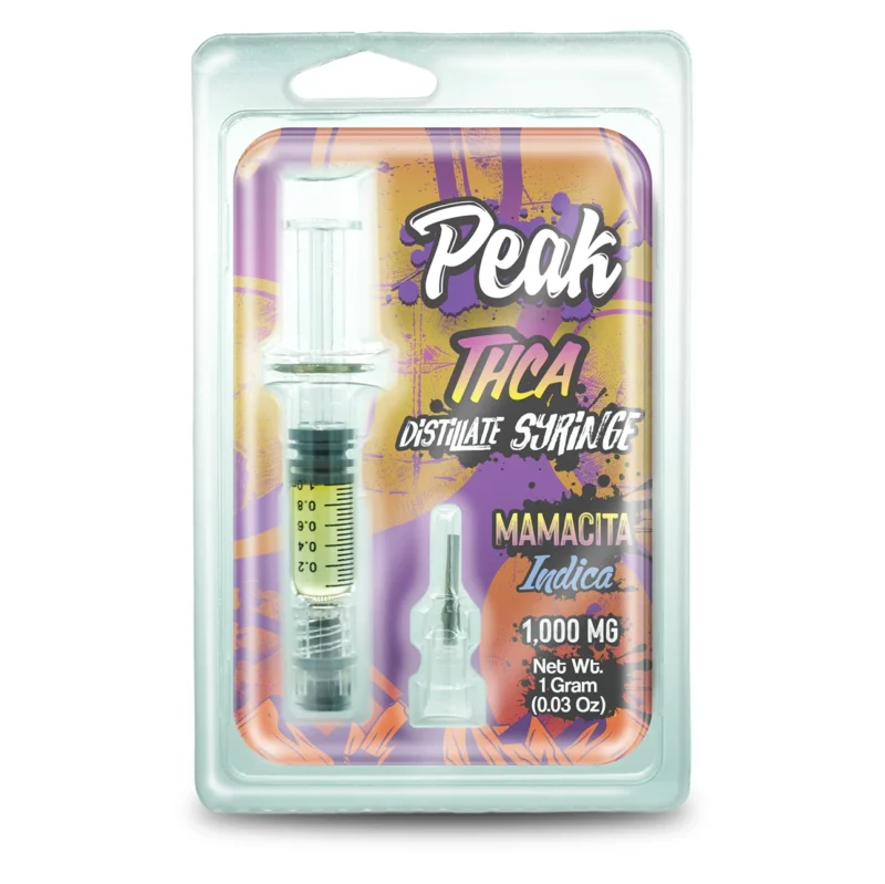 Peak - THCA 1 Gram Distillate Syringe with 2ml Disposable Vape Device - Image 7