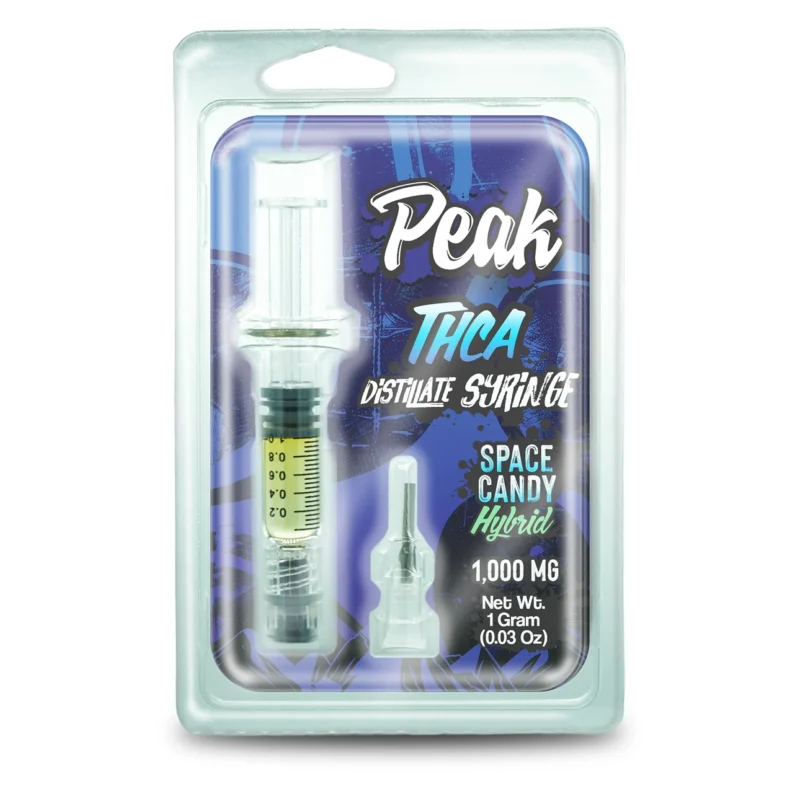Peak - THCA 1 Gram Distillate Syringe with 2ml Disposable Vape Device - Image 5