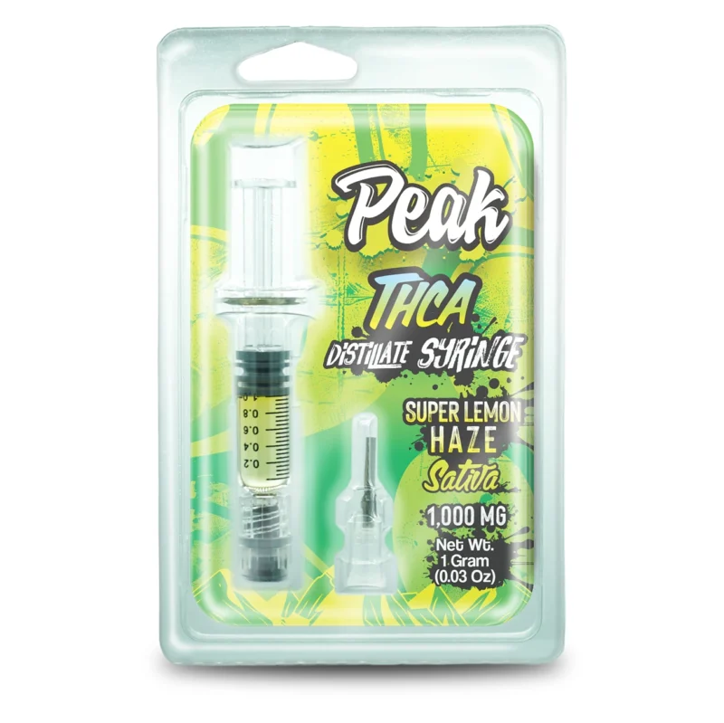 Peak - THCA 1 Gram Distillate Syringe with 2ml Disposable Vape Device - Image 4