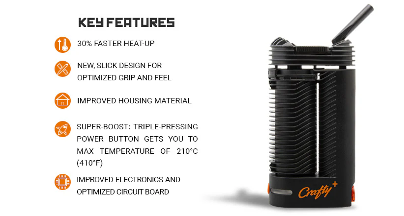 Storz & Bickel Crafty Plus Portable Vaporizer