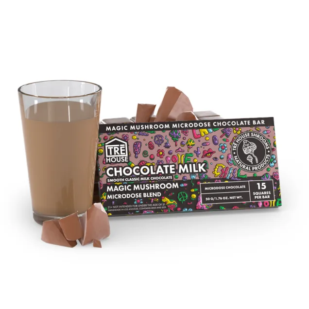 TRE House Extra-Strength Magic Mushroom Chocolate Bar