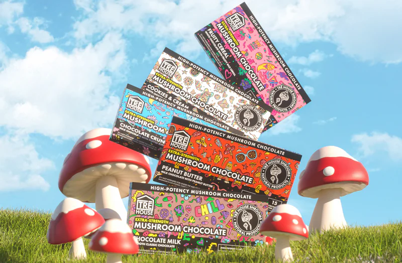 TRE House Extra-Strength Magic Mushroom Chocolate Bar