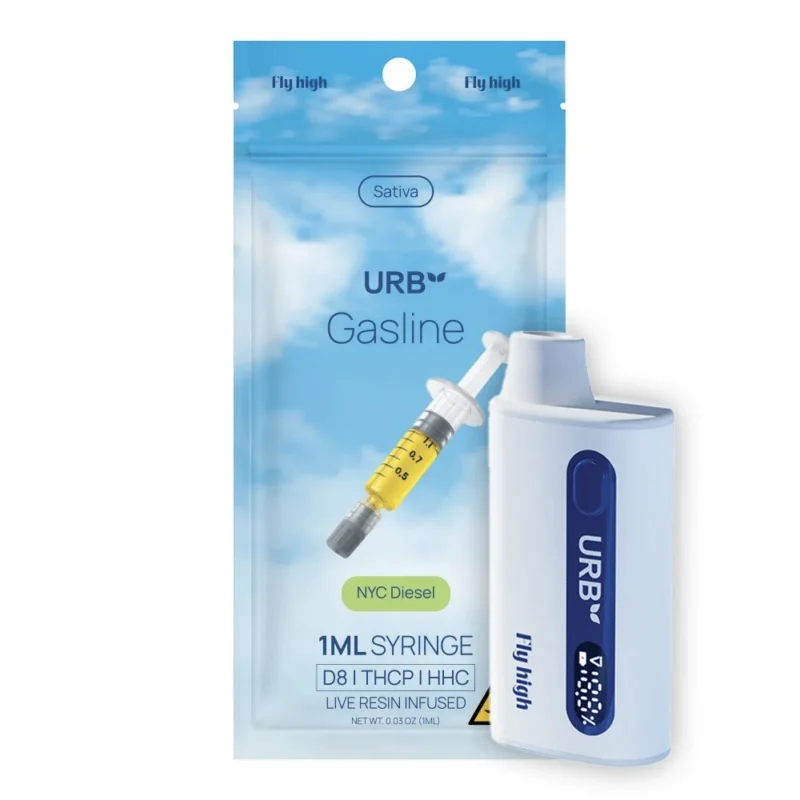 URB Gasline 1ML Vape Oil + 2 ml Device System