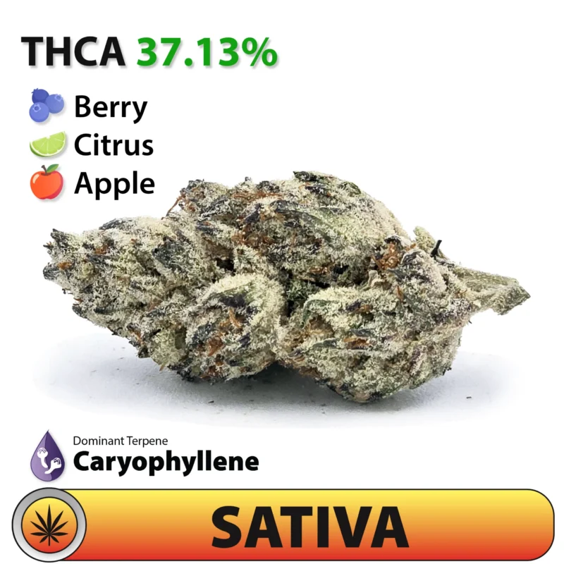 Jelly Rancher Strain – 37.13% THCA Flower | Frosted Brands