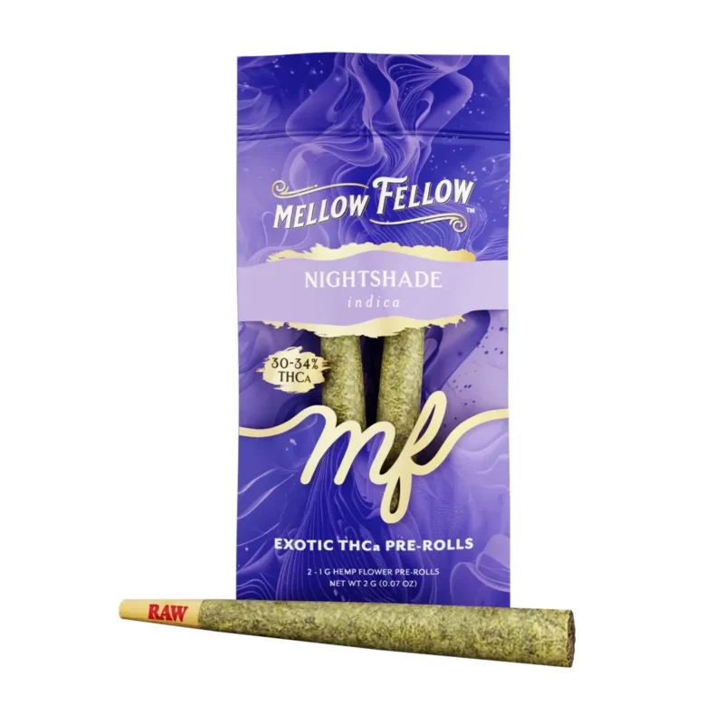 Mellow Fellow Exotic THCA Pre-Rolls – 2ct (2g)