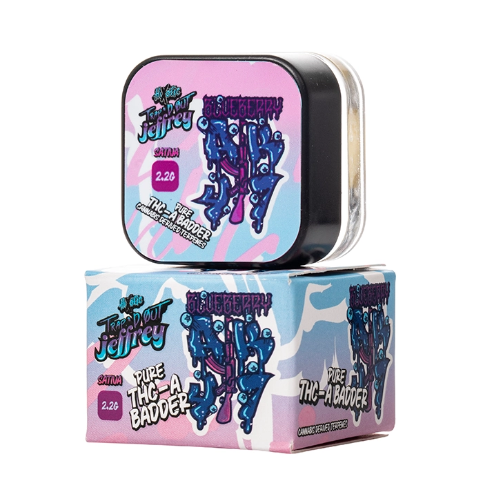 Trap’d Out Jeffrey Pure THCA Badder Dabs – Premium THCA Concentrate - Image 3