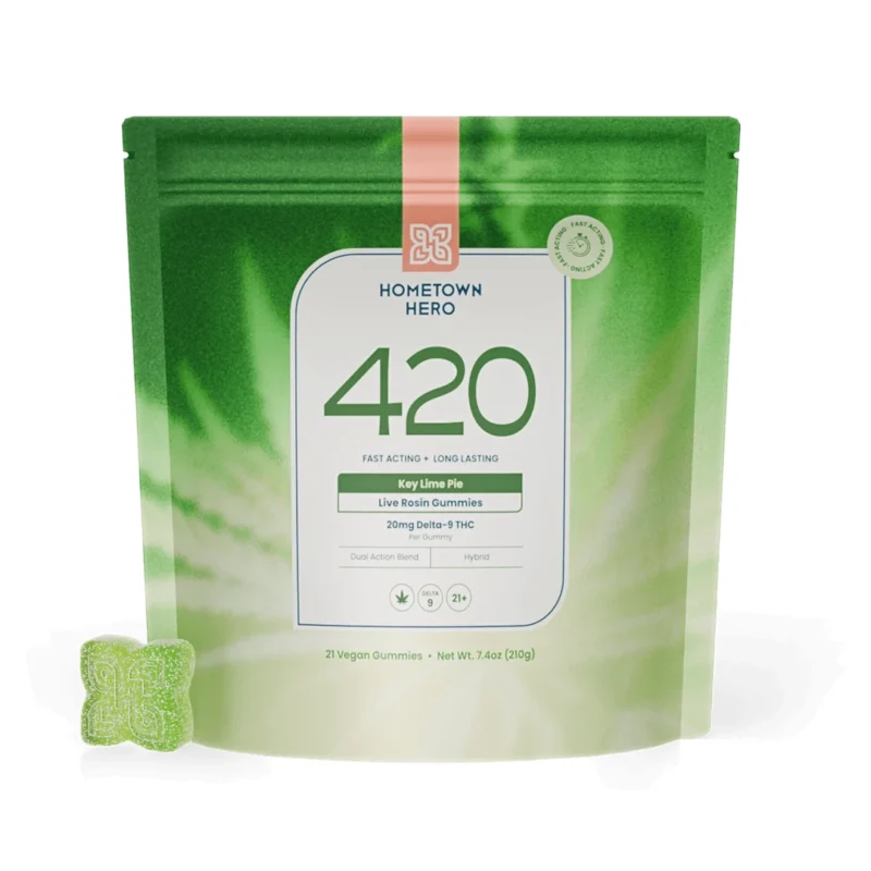 Key Lime Pie Delta-9 THC Gummies – 420 Exclusive