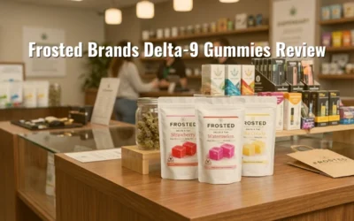 Frosted Brands Delta-9 Gummies Review: 40mg Per Piece, 400mg Per Pack